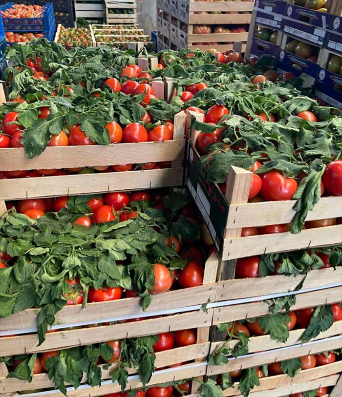 Pomodoro a grappolo - Calabria - 2,00 euro al chilogrammo